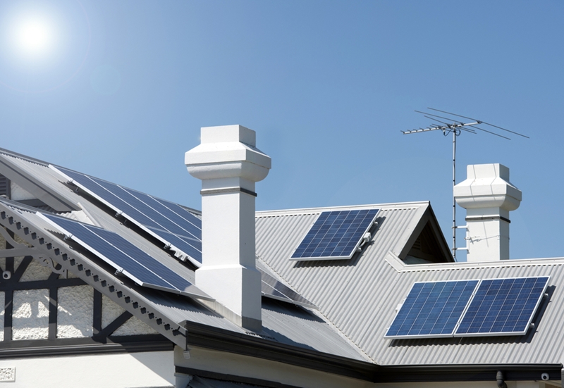 Solar panels are a great addition that returns your investment over time.