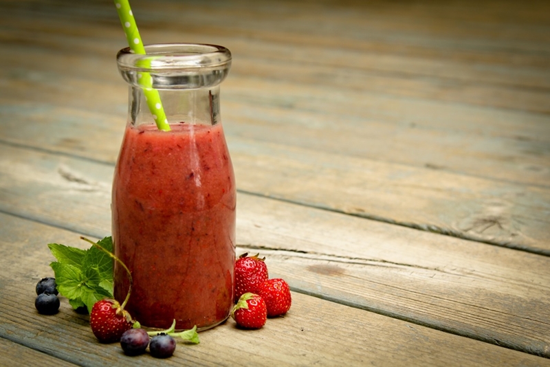 Swap your straw for a spoon if you want to enjoy a smoothie after your wisdom tooth removal. 
