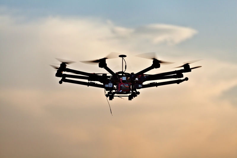 Drones are projected to see future use in product delivery.