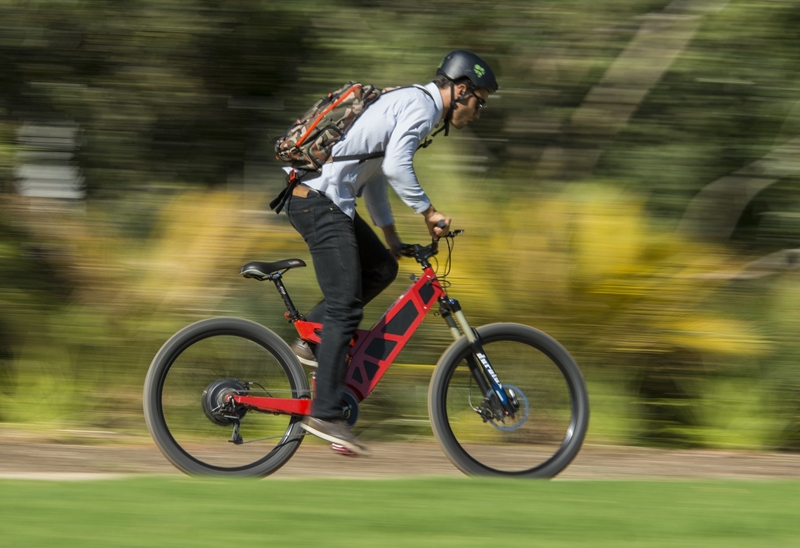 An electric bike enables you to work smarter, not harder.